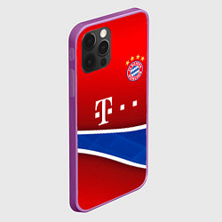 Чехол для iPhone 12 Pro Max Bayern munchen sport, цвет: 3D-сиреневый — фото 2