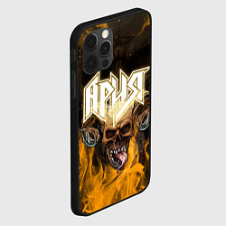 Чехол для iPhone 12 Pro Max АРИЯ РУССКИЙ РОК, цвет: 3D-черный — фото 2