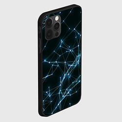 Чехол для iPhone 12 Pro Max Neural Network, цвет: 3D-черный — фото 2