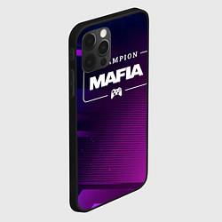 Чехол для iPhone 12 Pro Max Mafia Gaming Champion: рамка с лого и джойстиком н, цвет: 3D-черный — фото 2