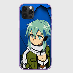 Чехол iPhone 12 Pro Max Синон из Sword Art Online