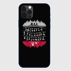 Чехол iPhone 12 Pro Max Stranger Things Латиница