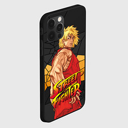 Чехол для iPhone 12 Pro Max Кен Мастерс - Street Fighter, цвет: 3D-черный — фото 2