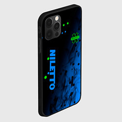 Чехол для iPhone 12 Pro Max Niletto абстракция, цвет: 3D-черный — фото 2