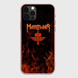 Чехол iPhone 12 Pro Max Manowar ПЛАМЯ