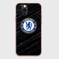 Чехол iPhone 12 Pro Max Chelsea много линии