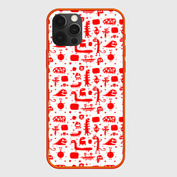 Чехол iPhone 12 Pro Max RED MONSTERS