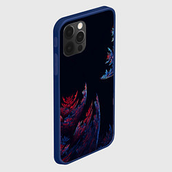 Чехол для iPhone 12 Pro Max Шипастый Коралловый Риф, цвет: 3D-тёмно-синий — фото 2