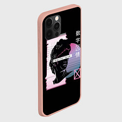 Чехол для iPhone 12 Pro Max Digital Love, цвет: 3D-светло-розовый — фото 2