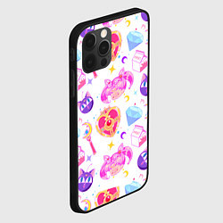 Чехол для iPhone 12 Pro Max Сейлор Мун Sailor Moon, цвет: 3D-черный — фото 2