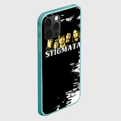 Чехол для iPhone 12 Pro Max Группа Stigmata, цвет: 3D-мятный — фото 2