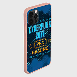 Чехол для iPhone 12 Pro Max Игра Cyberpunk 2077: PRO Gaming, цвет: 3D-светло-розовый — фото 2