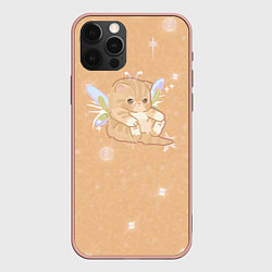 Чехол iPhone 12 Pro Max Котёнок с крыльями