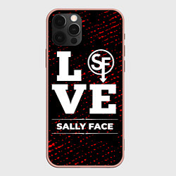 Чехол для iPhone 12 Pro Max Sally Face Love Классика, цвет: 3D-светло-розовый