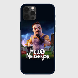 Чехол iPhone 12 Pro Max Hello Neighbor игра Привет сосед