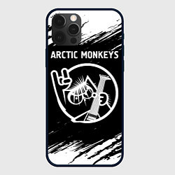 Чехол iPhone 12 Pro Max Arctic Monkeys - КОТ - Краски