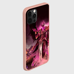Чехол для iPhone 12 Pro Max Демон-Примарх Фулгрим, цвет: 3D-светло-розовый — фото 2
