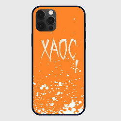 Чехол для iPhone 12 Pro Max GONE Fludd - Брызги, цвет: 3D-черный