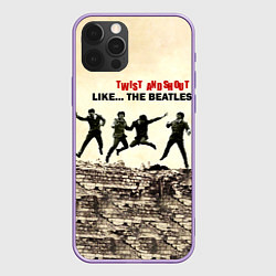 Чехол для iPhone 12 Pro Max Twist and Shout - The Beatles, цвет: 3D-сиреневый