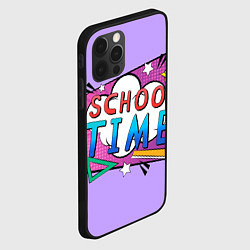 Чехол для iPhone 12 Pro Max School time, цвет: 3D-черный — фото 2