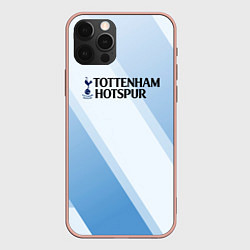 Чехол iPhone 12 Pro Max Tottenham hotspur Голубые полосы