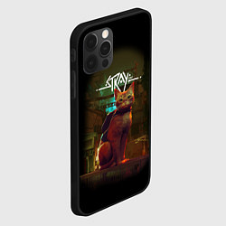 Чехол для iPhone 12 Pro Max Stray-Cat, цвет: 3D-черный — фото 2