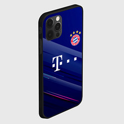 Чехол для iPhone 12 Pro Max Bayern munchen Абстракция, цвет: 3D-черный — фото 2