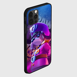 Чехол для iPhone 12 Pro Max Галактический генерал Гавс Brawl Stars, цвет: 3D-черный — фото 2