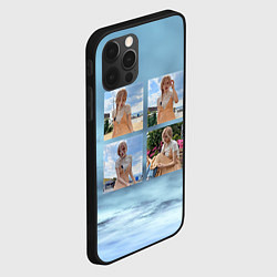 Чехол для iPhone 12 Pro Max ROSE COLLAGE, цвет: 3D-черный — фото 2