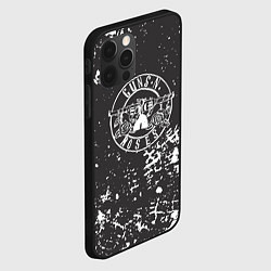 Чехол для iPhone 12 Pro Max Guns-n-roses - краска, цвет: 3D-черный — фото 2