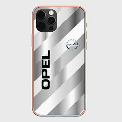 Чехол для iPhone 12 Pro Max Опель - спорт, цвет: 3D-светло-розовый