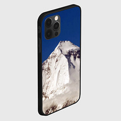 Чехол для iPhone 12 Pro Max Дхаулагири - белая гора, Гималаи, 8167 м, цвет: 3D-черный — фото 2