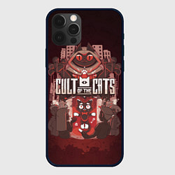 Чехол для iPhone 12 Pro Max Dark Cult Of The Cats, цвет: 3D-черный