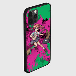 Чехол для iPhone 12 Pro Max Acid Kuroko - Некий научный Рейлган, цвет: 3D-черный — фото 2