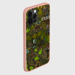 Чехол для iPhone 12 Pro Max STALKER Болото, цвет: 3D-светло-розовый — фото 2