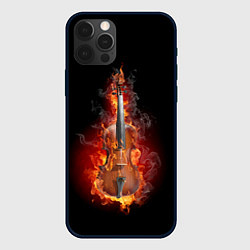 Чехол iPhone 12 Pro Max Скрипка в огне