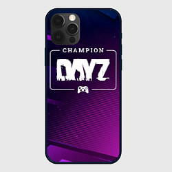 Чехол iPhone 12 Pro Max DayZ gaming champion: рамка с лого и джойстиком на