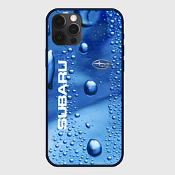 Чехол iPhone 12 Pro Max Subaru - капли