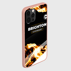 Чехол для iPhone 12 Pro Max Brighton legendary sport fire, цвет: 3D-светло-розовый — фото 2