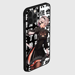 Чехол для iPhone 12 Pro Max 2B с катаной Nier Automata, цвет: 3D-черный — фото 2
