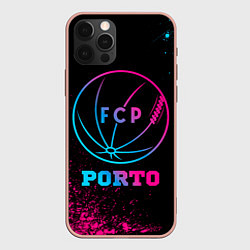 Чехол iPhone 12 Pro Max Porto - neon gradient