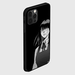 Чехол для iPhone 12 Pro Max Человек-бензопила : Аса Митака, цвет: 3D-черный — фото 2