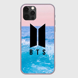 Чехол для iPhone 12 Pro Max BTS Sea, цвет: 3D-серый