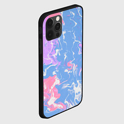 Чехол для iPhone 12 Pro Max Цветная размытость, цвет: 3D-черный — фото 2