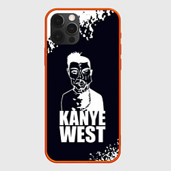 Чехол iPhone 12 Pro Max Kanye west - tuxtera брызги