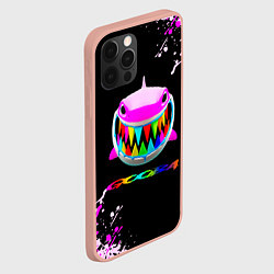 Чехол для iPhone 12 Pro Max 6IX9INE- GOOBA - краска, цвет: 3D-светло-розовый — фото 2