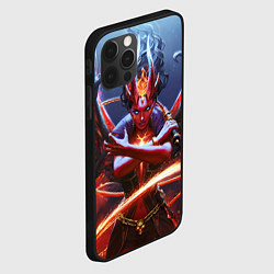 Чехол для iPhone 12 Pro Max Квин оф пэйн, цвет: 3D-черный — фото 2