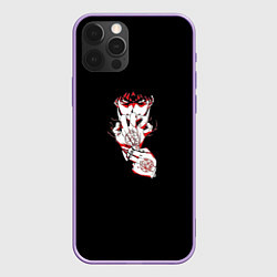 Чехол для iPhone 12 Pro Max Рой Мустанг Стальной алхимик, цвет: 3D-сиреневый
