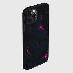 Чехол для iPhone 12 Pro Max Розовое созвездие, цвет: 3D-черный — фото 2