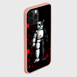 Чехол для iPhone 12 Pro Max Monokuma and Five Nights at Freddys, цвет: 3D-светло-розовый — фото 2